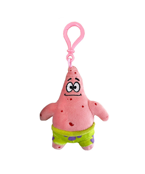 (Mis 0) SPONGEBOB – Patrick Peluche Portachiavi 10cm…X24..X360